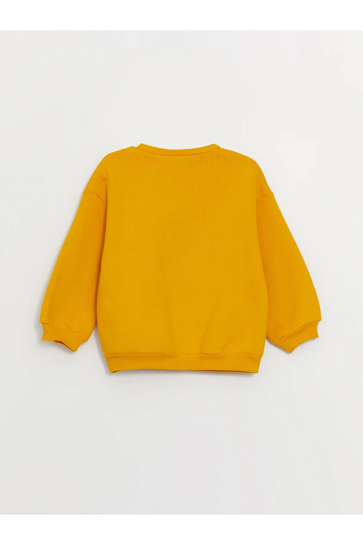 LC Waikiki  Langärmliges, bedrucktes Baby-Mädchen-Sweatshirt mit Rundhalsausschnitt