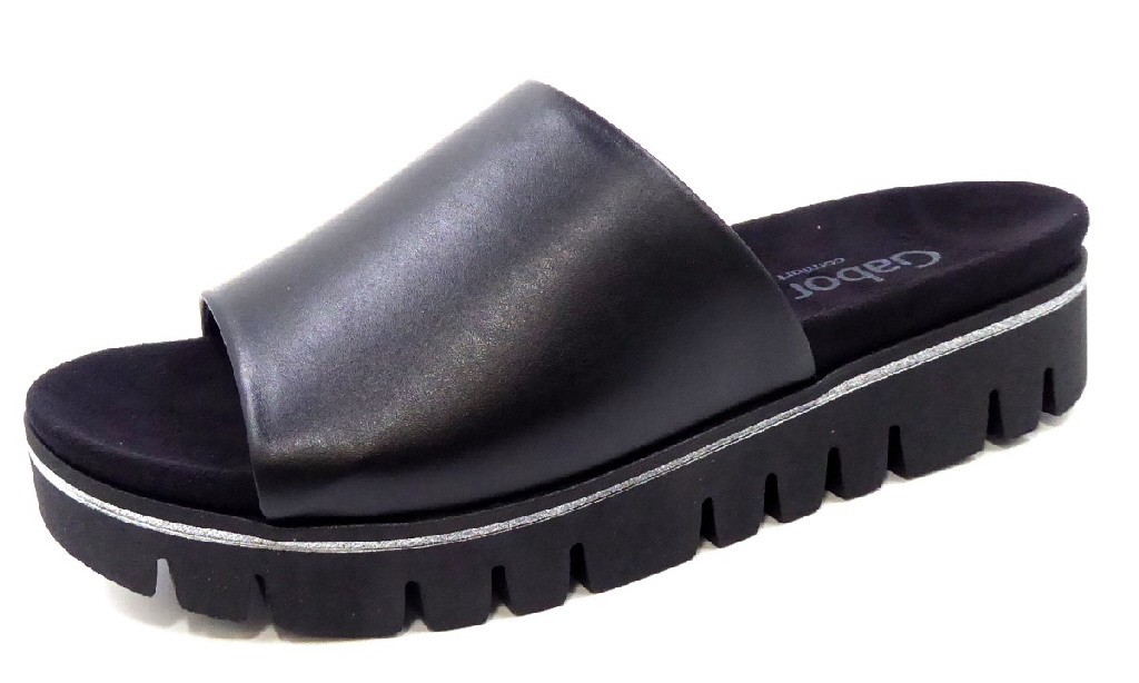 GABOR Klassische Sandalen schwarz