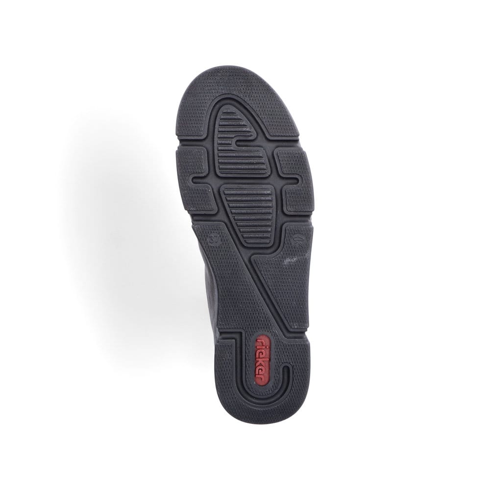 Rieker Damen Schnürstiefel anthrazit