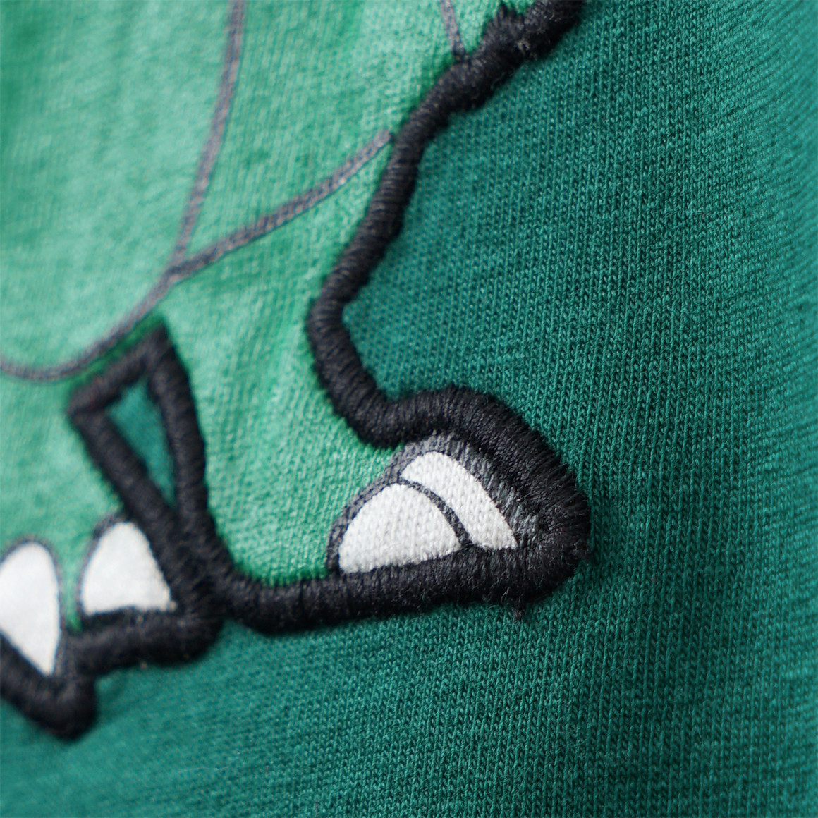 Baby Langarmshirt mit Dino-Applikation