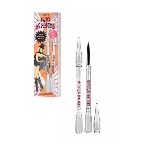 Benefit Twice As Precisely, My Brow Pencil Duo 03 Warm Light Brown 0,16 gramas