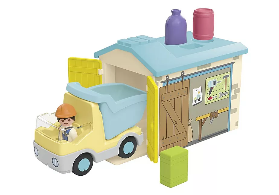 JUNIOR: LKW mit Sortiergarage