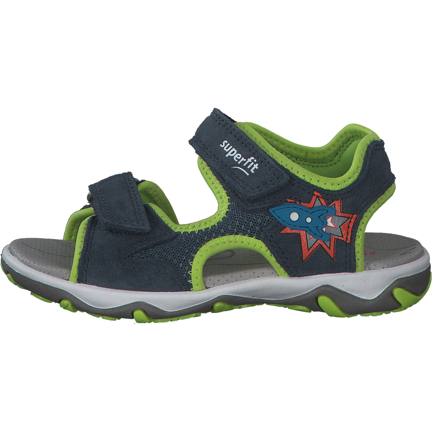 Superfit MIKE 3.0 09469, Sandalen (Kinder), Kinder, BLAU/GRÜN