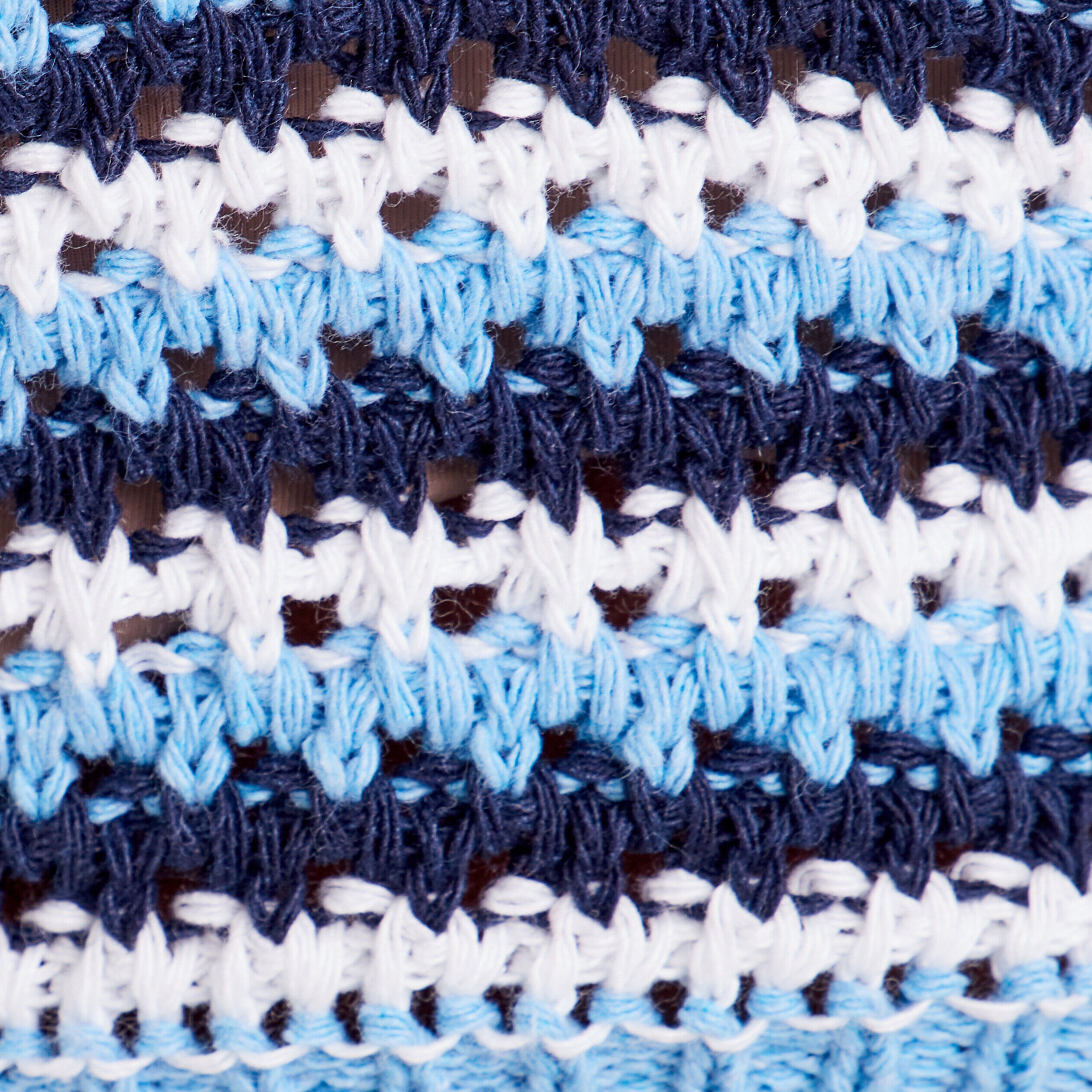 Crop top en crochet bleu femme | Cache Cache