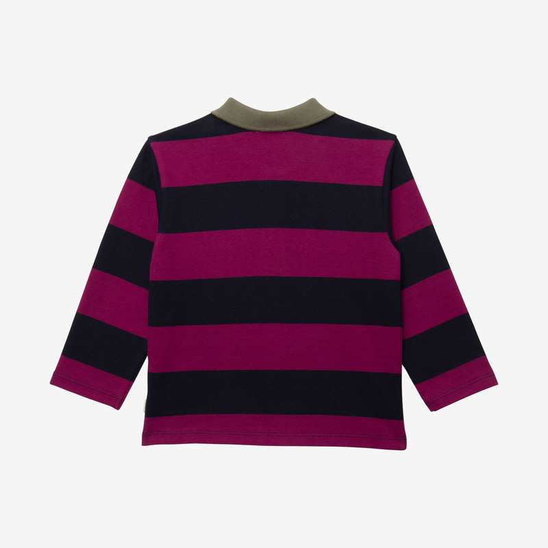 Polo bébé garçon rayures violet Catimini