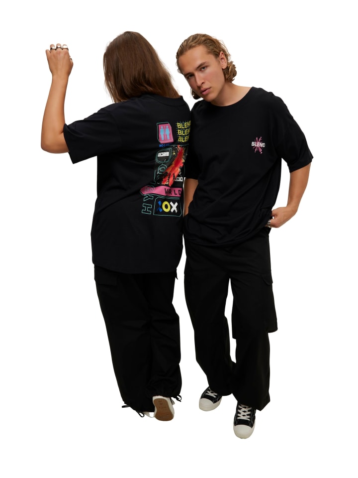 Studio Untold Shirt in schwarz günstig kaufen