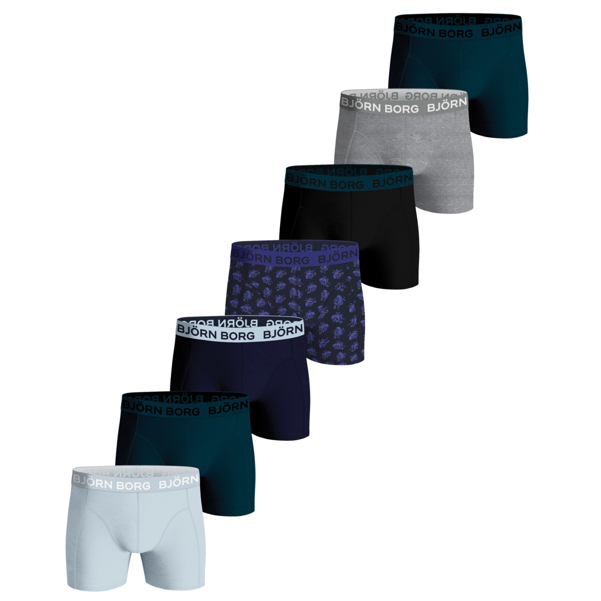 Björn Borg Cotton Stretch Boxer Boxershorts multicolor