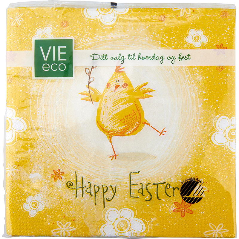 Vie Home Servietter 20-pk 33x33 cm, Påske