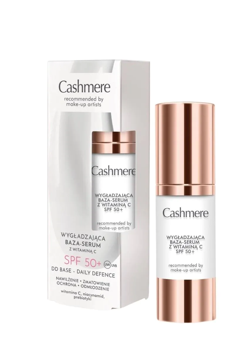 Кашмир DD база са витамином C SPF50+ - база серума за заглађивање коже 30 мл
