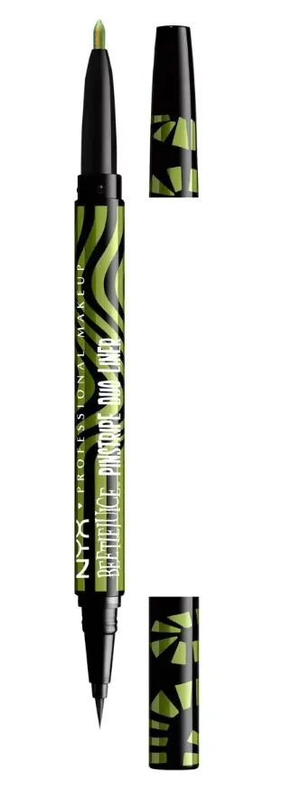 NYX Beetlejuice Pinstripe Duo Liner akių kontūro pieštukas 03