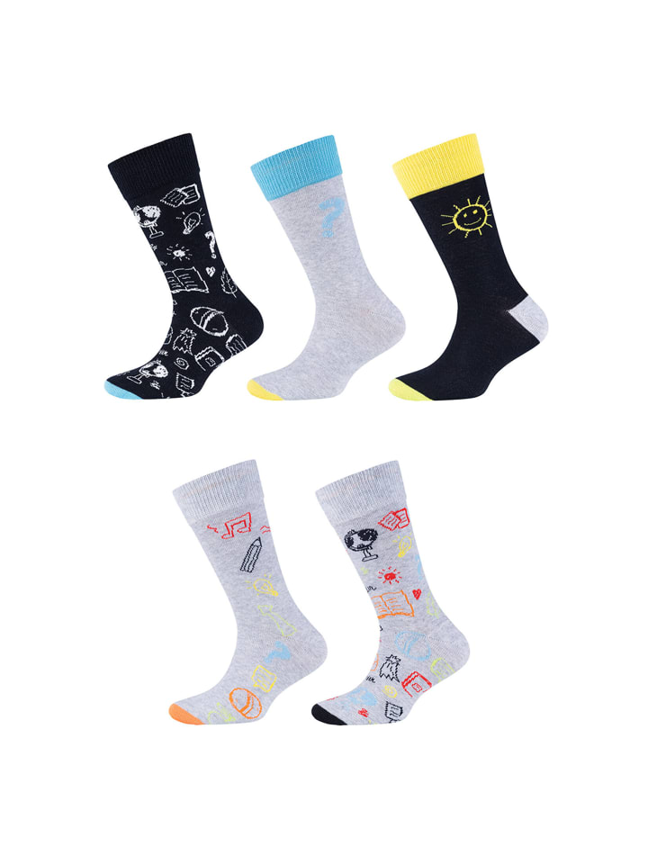 camano Socken 5er Pack ca-soft in backtoschool günstig kaufen 27-30