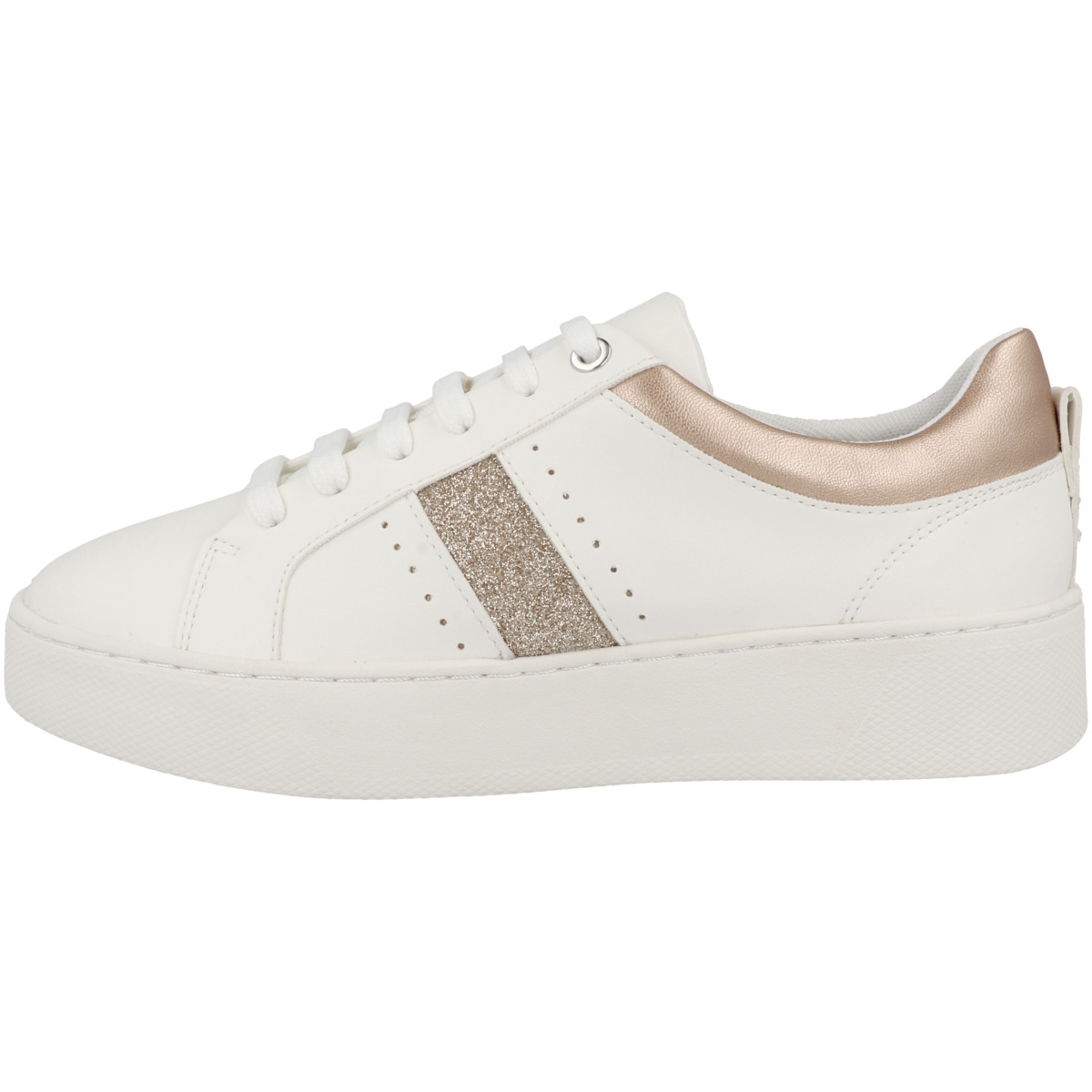 Geox D Skyely A Sneaker Low weiss