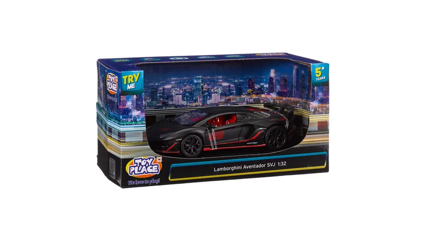 Müller - Toy Place - 1:32 Modellauto mit Rückzugmotor, Licht + Sound, sortiert