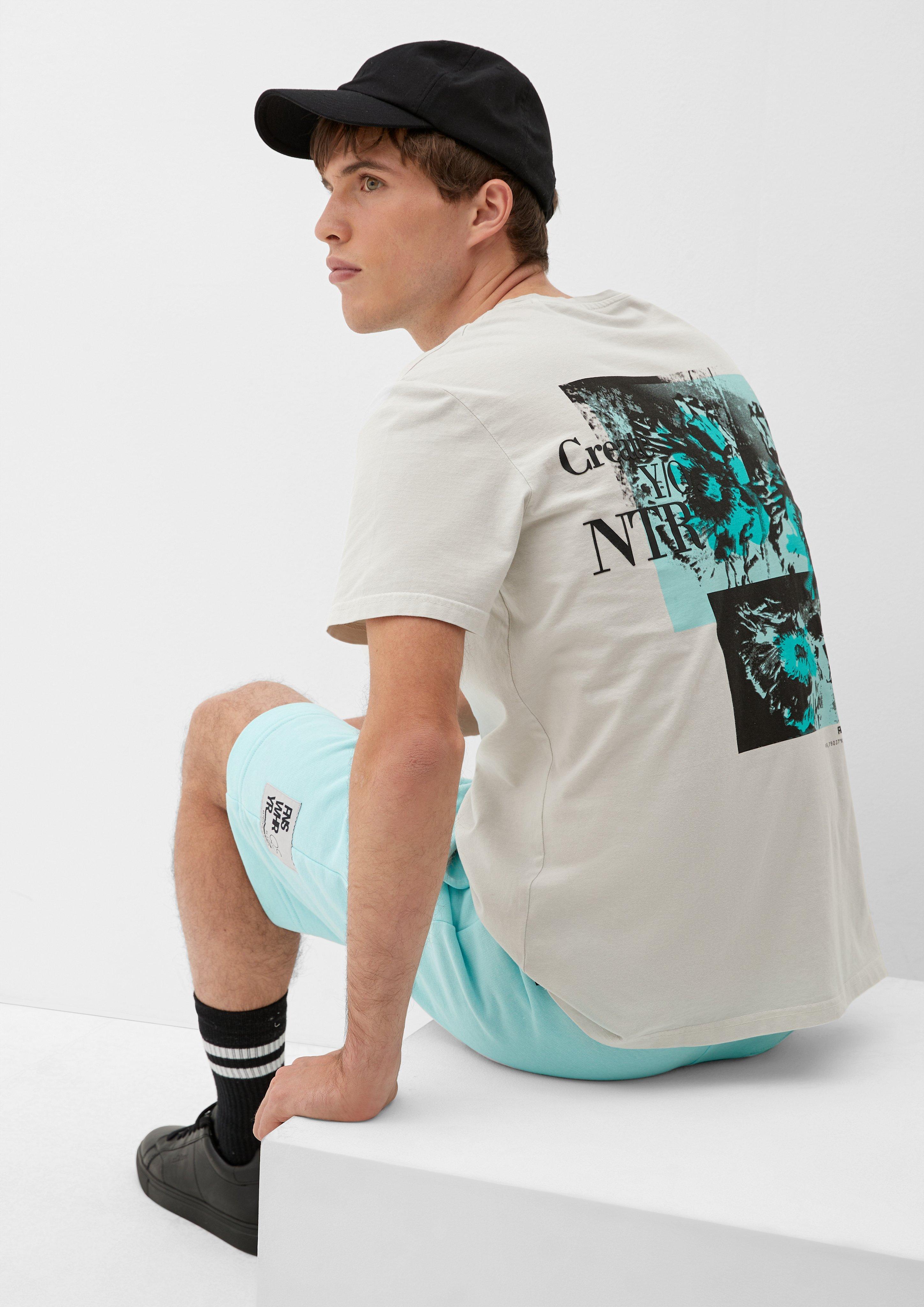 T-Shirt mit Rückenprint  2128475-90D0