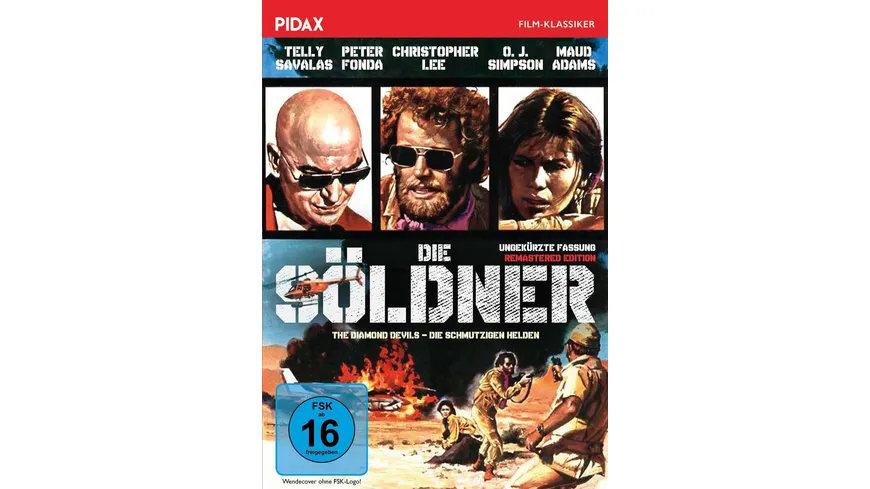 Die Söldner (The Diamond Devils - Die schmutzigen Helden) - Remastered Edition (Pidax Film-Klassiker)