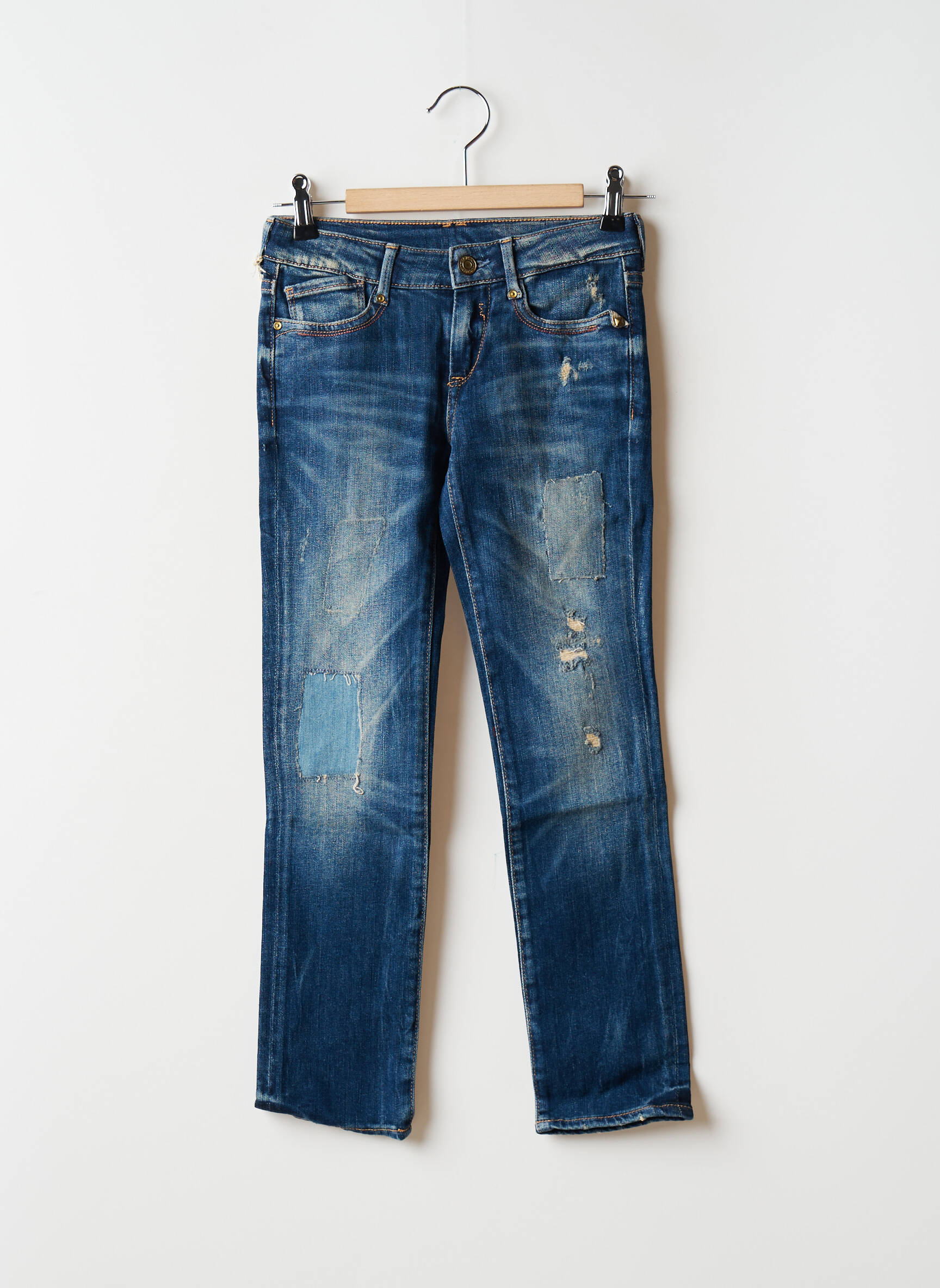 Le Temps Des Cerises Jeans Coupe Slim Fille couleur bleu