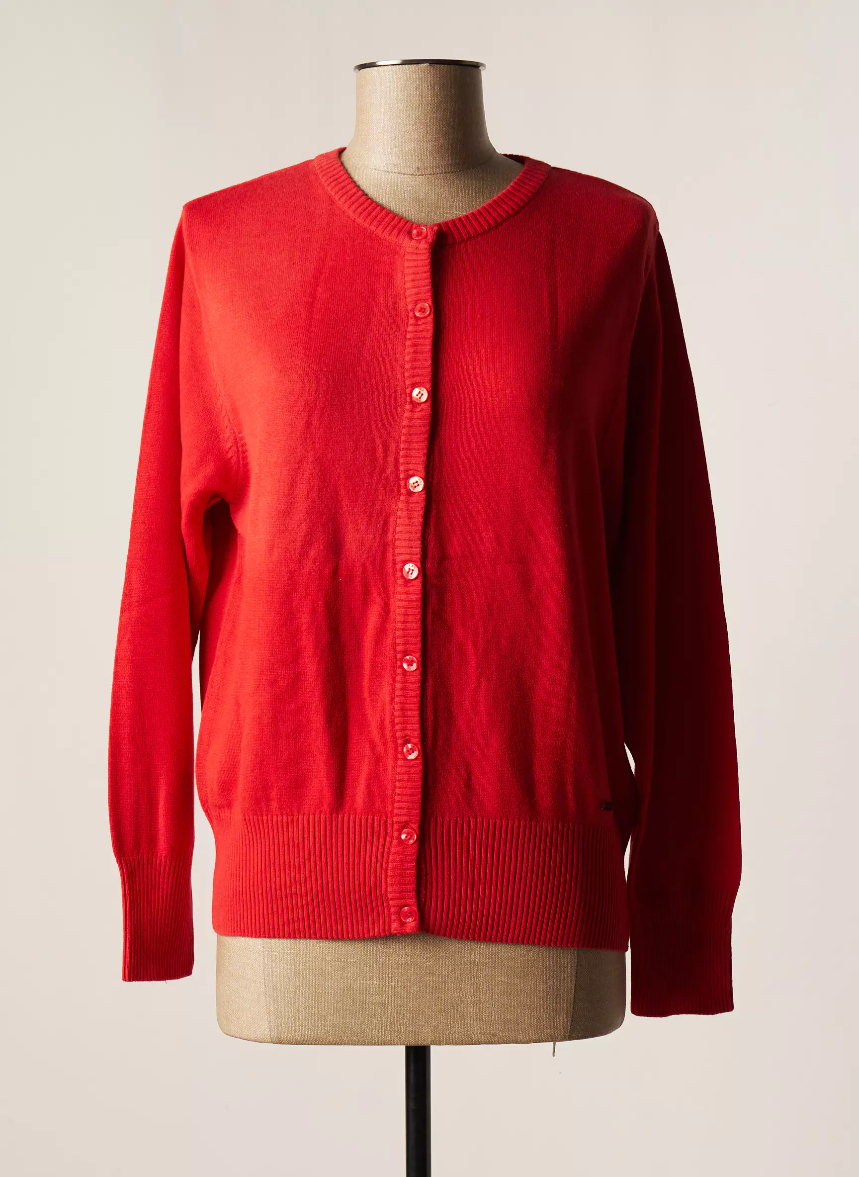 Agathe   Louise Cardigans Femme couleur rouge