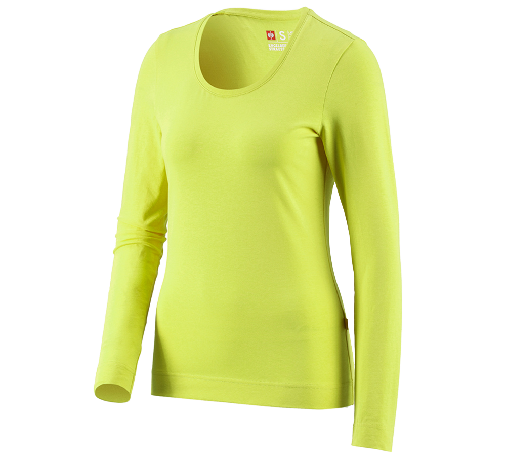 e.s. Longsleeve cotton stretch, Damen