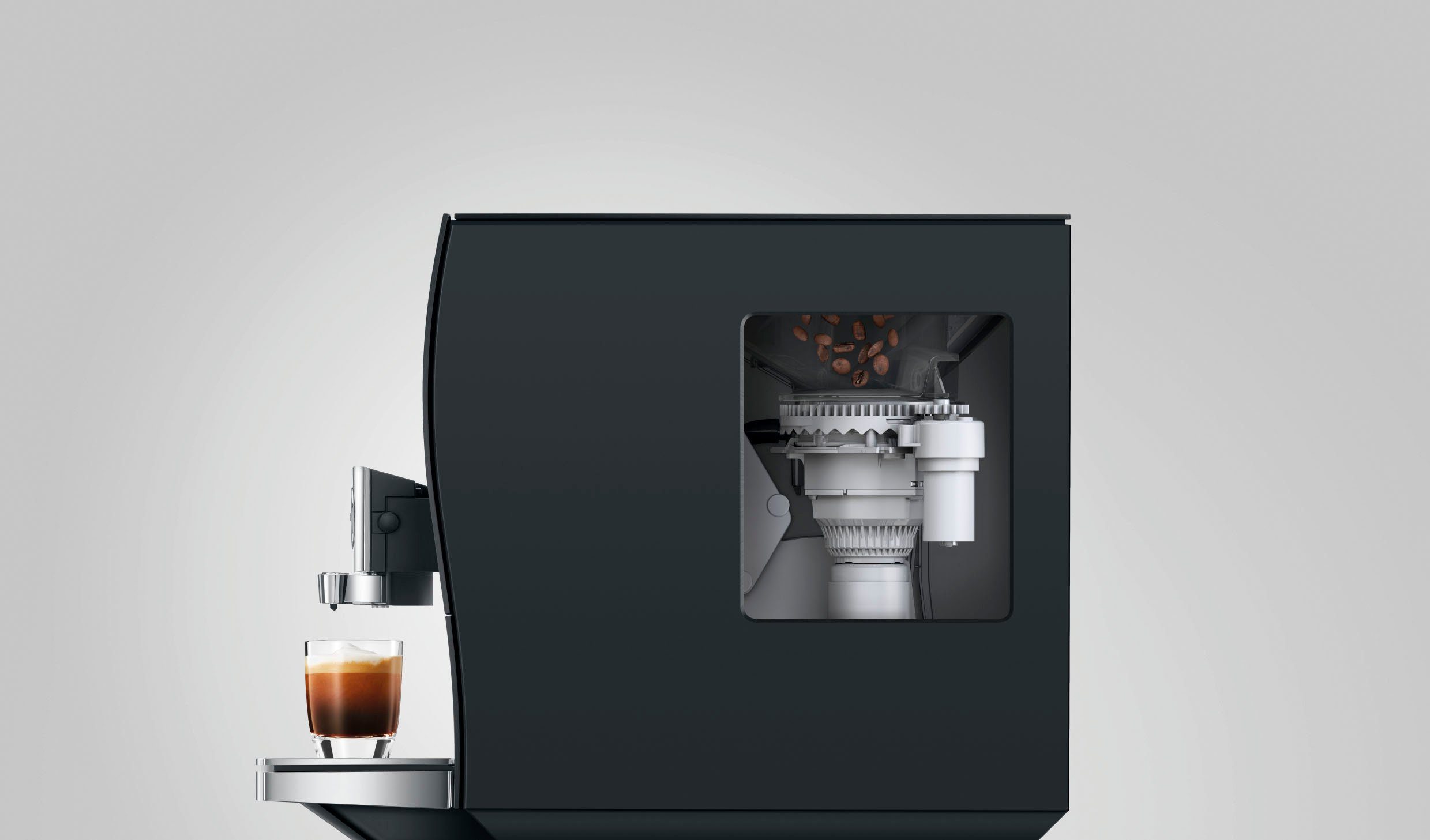 JURA Kaffeevollautomat 15368 Z10 Aluminium Dark Inox (EA) Signature Line