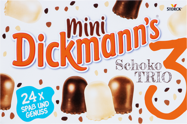 Mini Dickmann's Schoko Trio