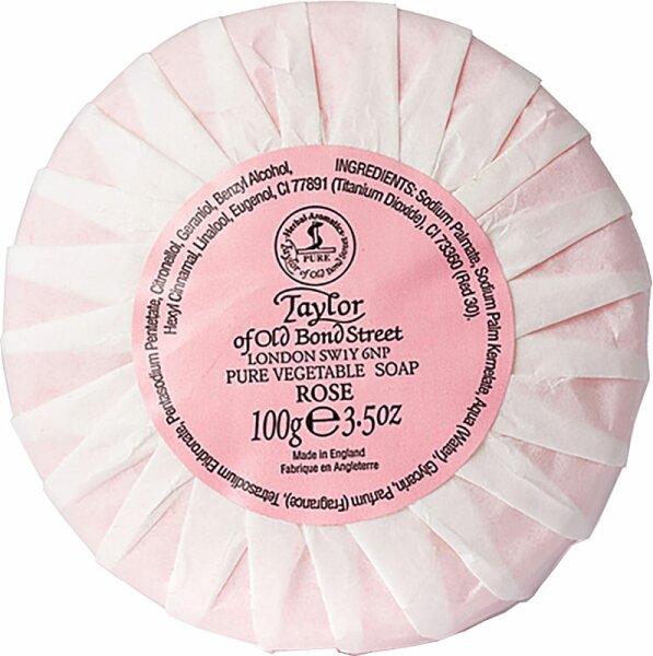 Taylor of Old Bond Street Rose Hand Soap Stückseife