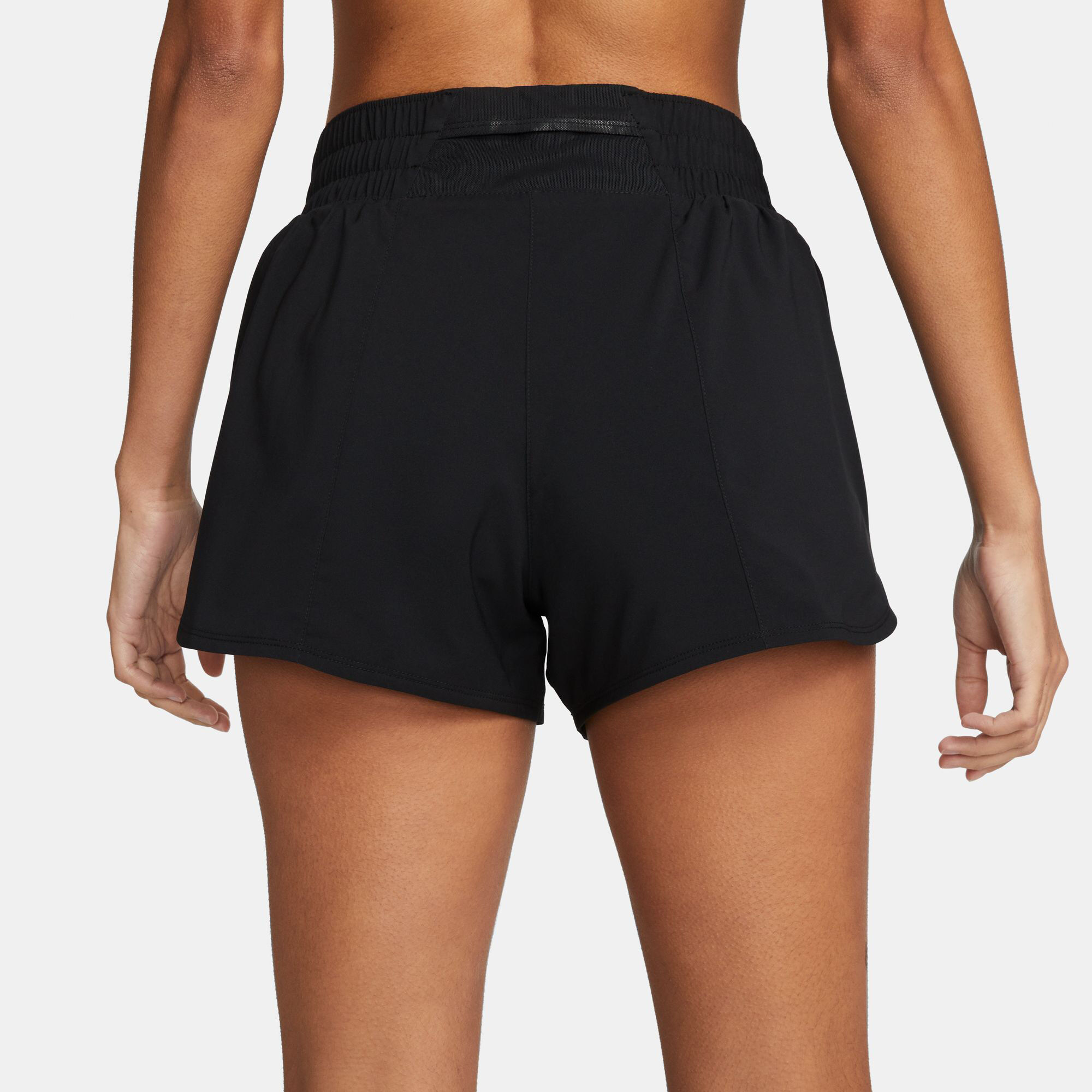Dri-Fit One Mid Rise 3in Shorts Damen - Schwarz