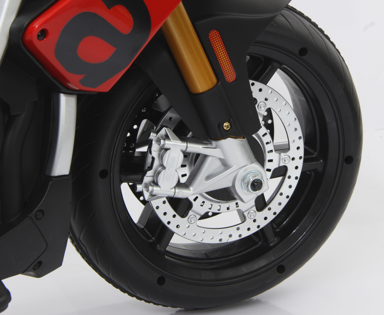 Jamara e.K. JAMARA-460587-Ride-on Aprilia Tuono V4 1100 RR rot 12V