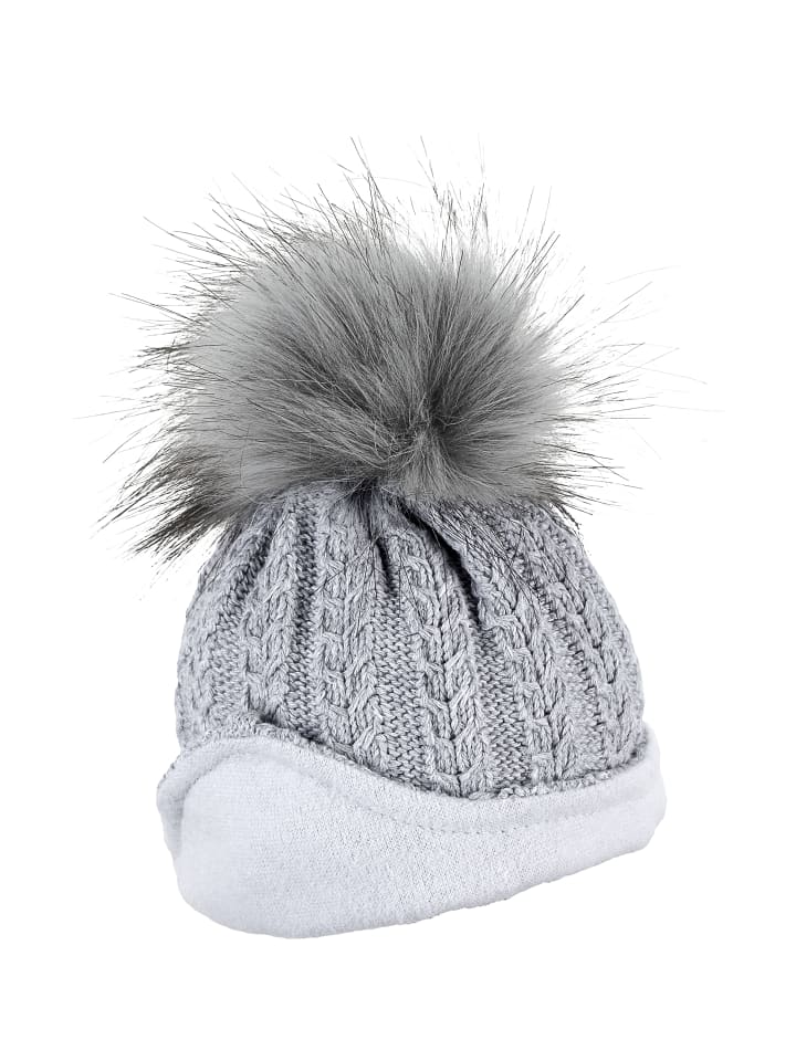Sterntaler Strickmütze in silber mel. günstig kaufen