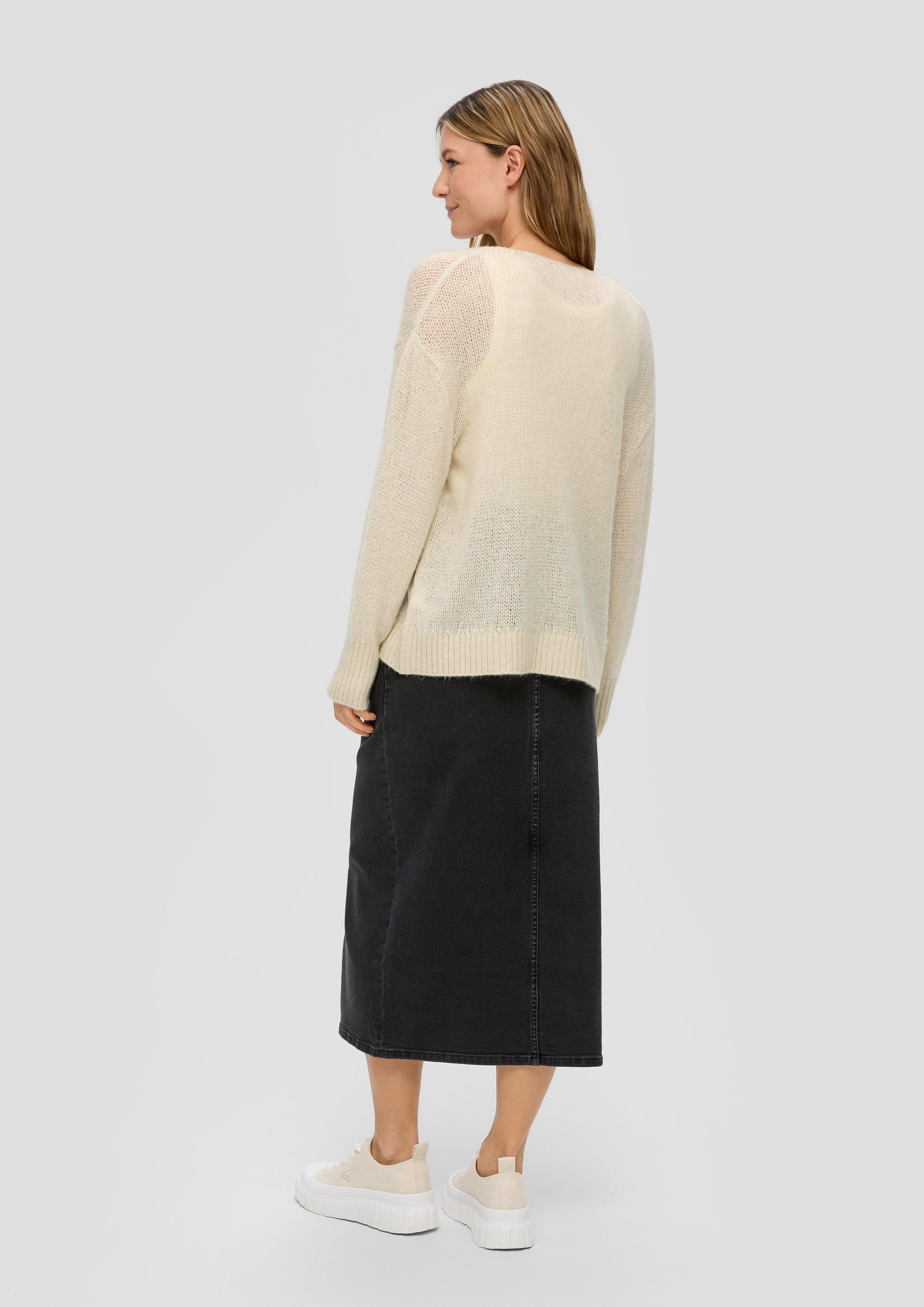 Strickpullover mit V-Ausschnitt  2139923-8105