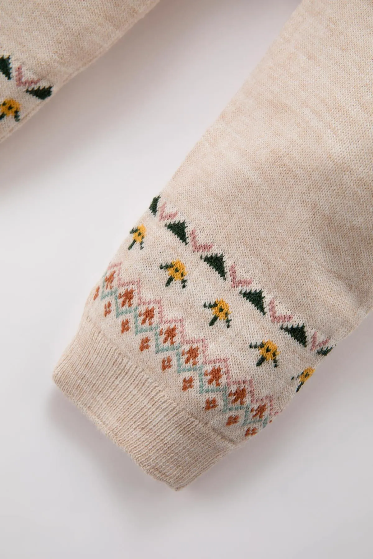 DeFacto  Ethnisch gemusterter Strickoverall für Babys