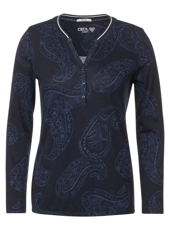 CECIL Tunikashirt mit Muster