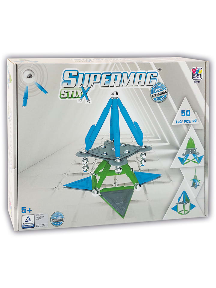 SUPERMAG 50tlg. Magnetbauset 