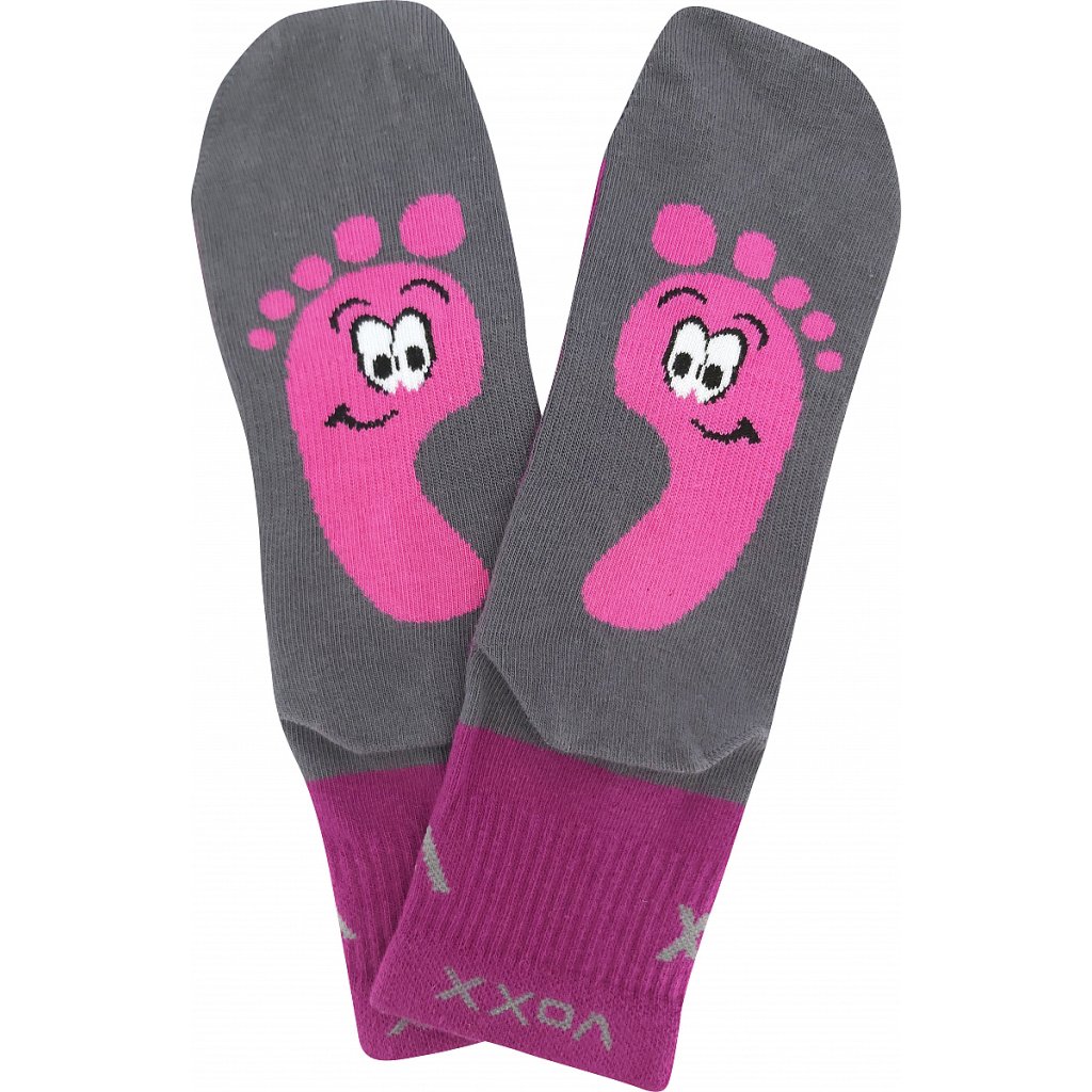 Voxx Barefootik Mix B Girls Barfußsocken, 3 Paare