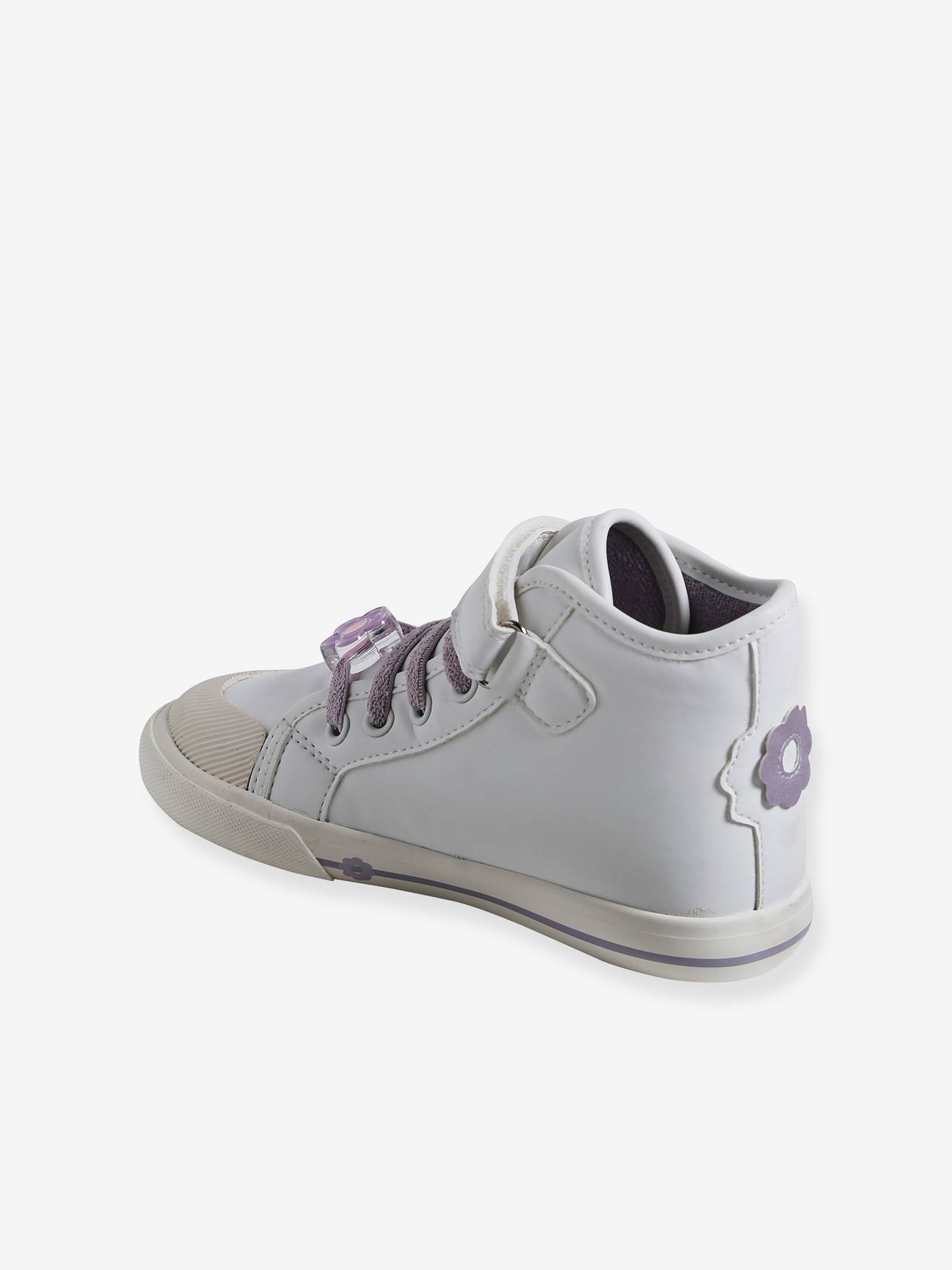 Vertbaudet Mädchen Sneakers mit Anziehtrick - weiß