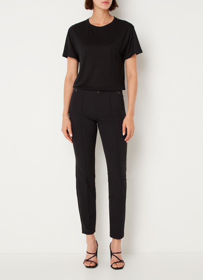 MAC Jeans Anna high-waist slim fit trousers with side pockets