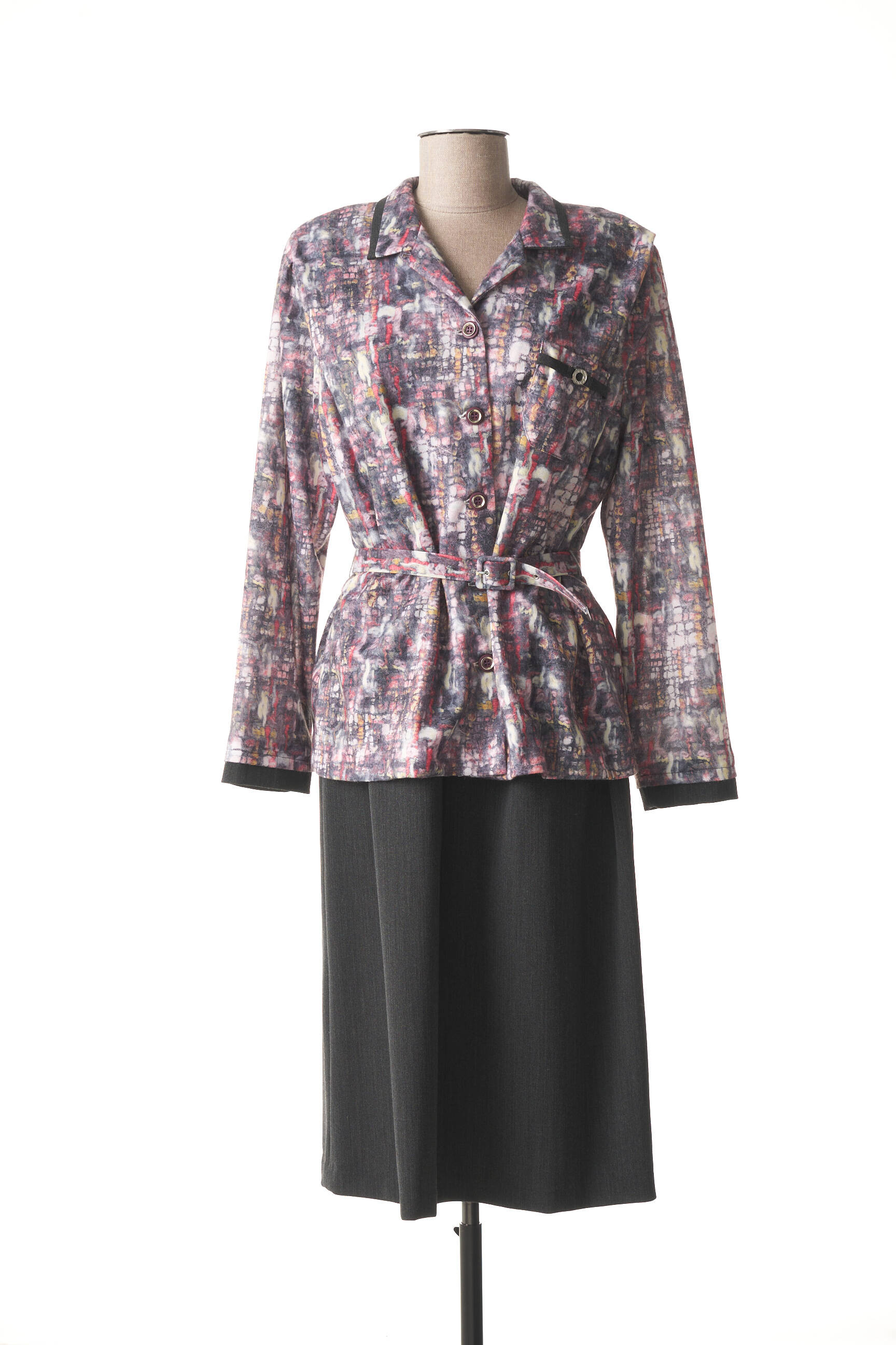 France Rivoire Ensembles Robe Femme couleur gris