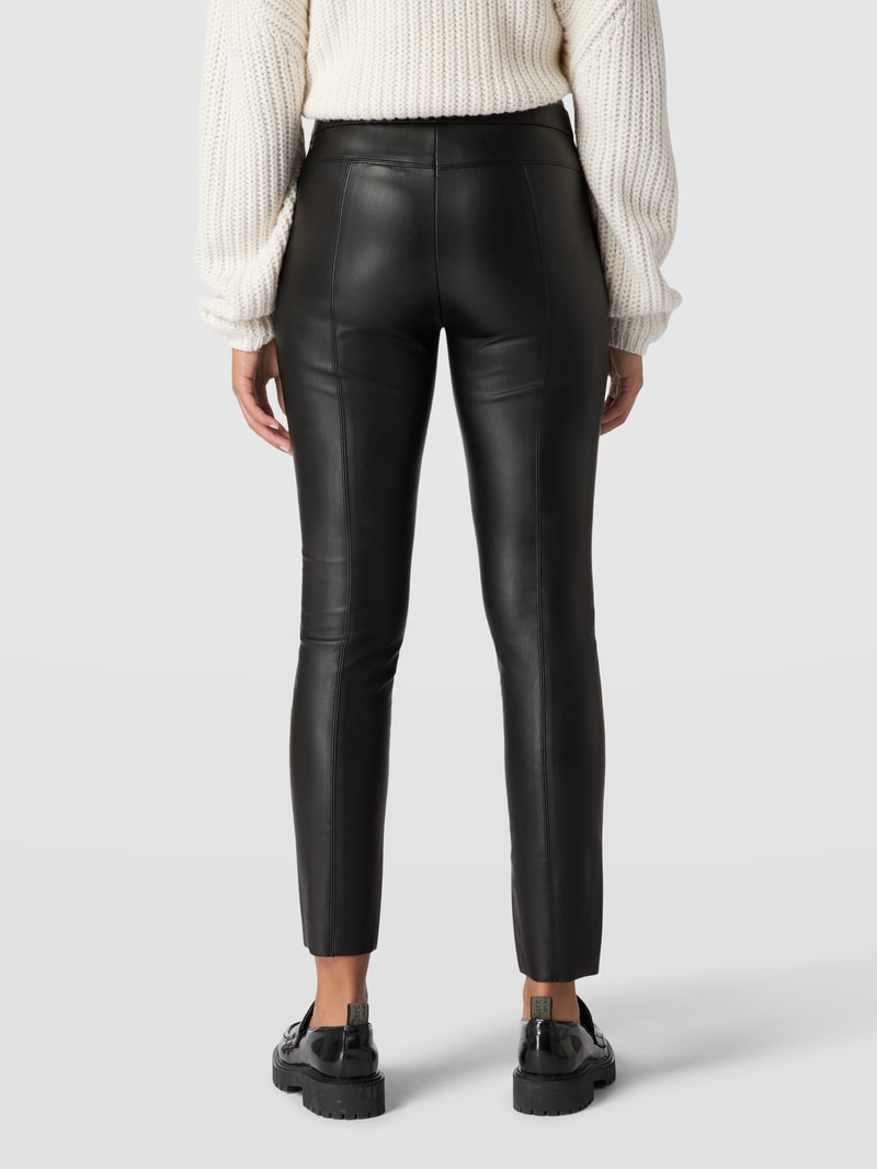 Leggings in Leder-Optik Modell 'RESA' in schwarz