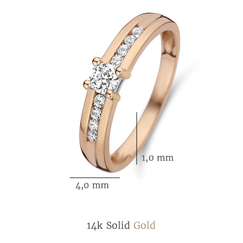 Isabel Bernard La Concorde Bague - Or 585 / Or 14 carats Bague