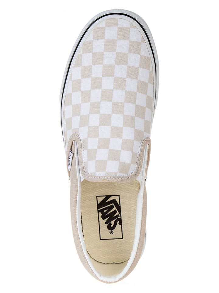 Vans Slipper in Beige/ Weiß günstig kaufen