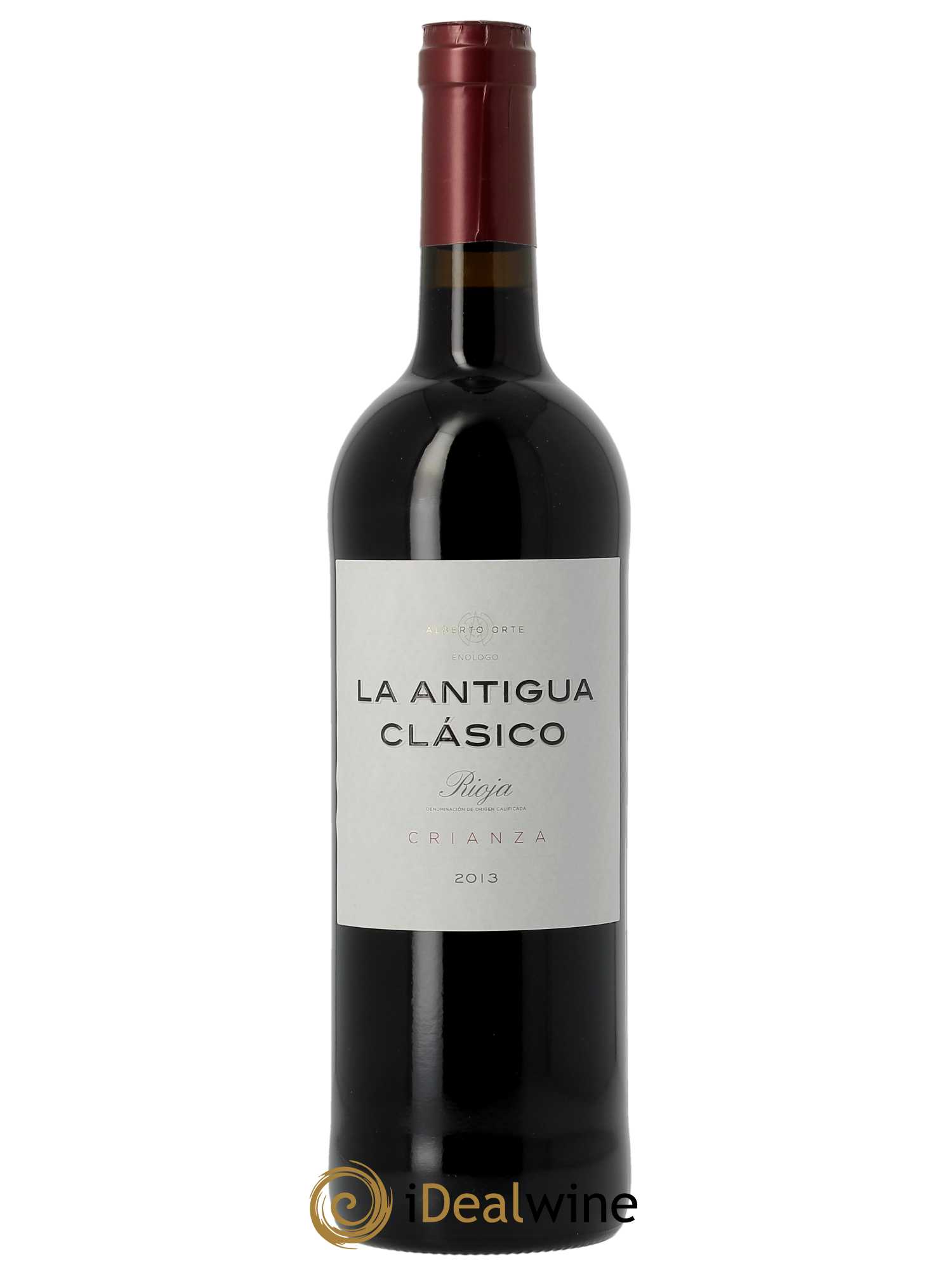 Rioja DOCa La Antigua Clásico Crianza Tinto Alberto Orte  2013 - Lot de 1 Bouteille