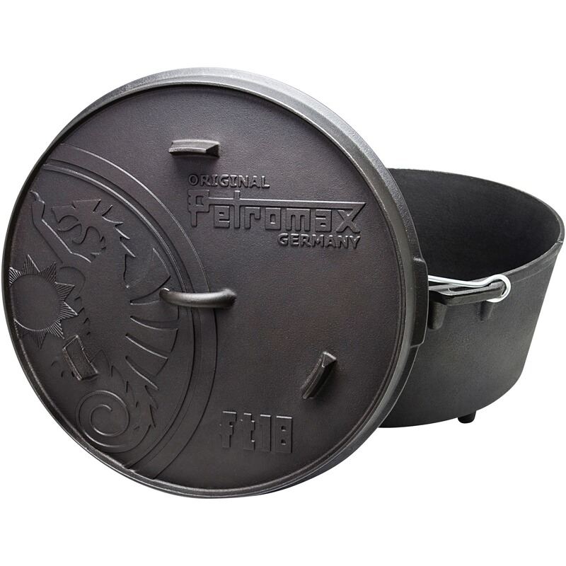 Petromax Dutch Oven Feuertopf mit Standfüßen