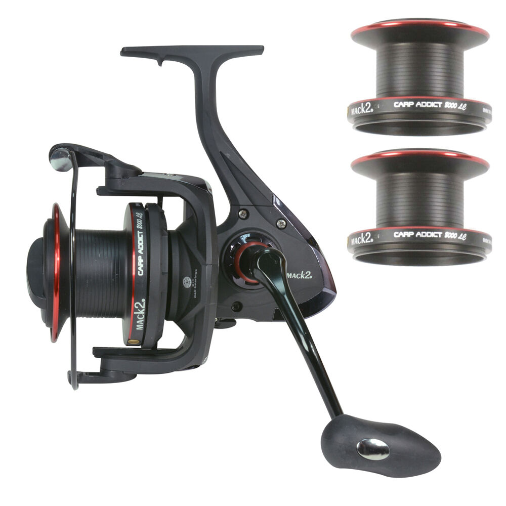 Mack2 Carp Addict 8000 LC Snelle + 2 Spoler Pakke
