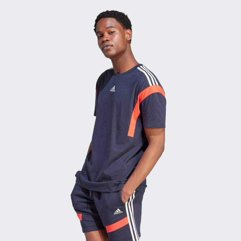 adidas Colourblock T-Shirt Funktionsshirt Herren