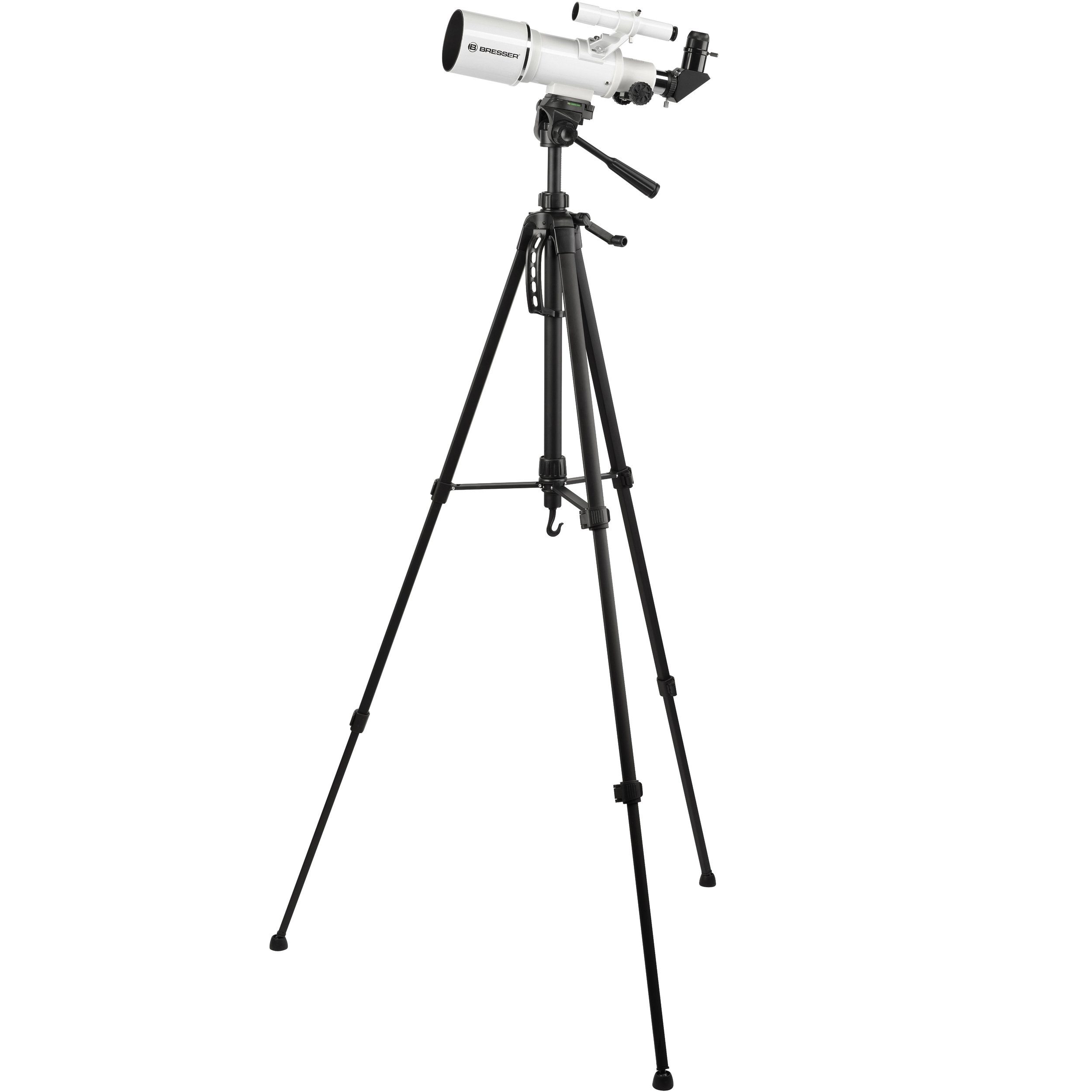 BRESSER Teleskop Classic 70/350 Linsen mit Buch ''Julius forscht im Weltall''