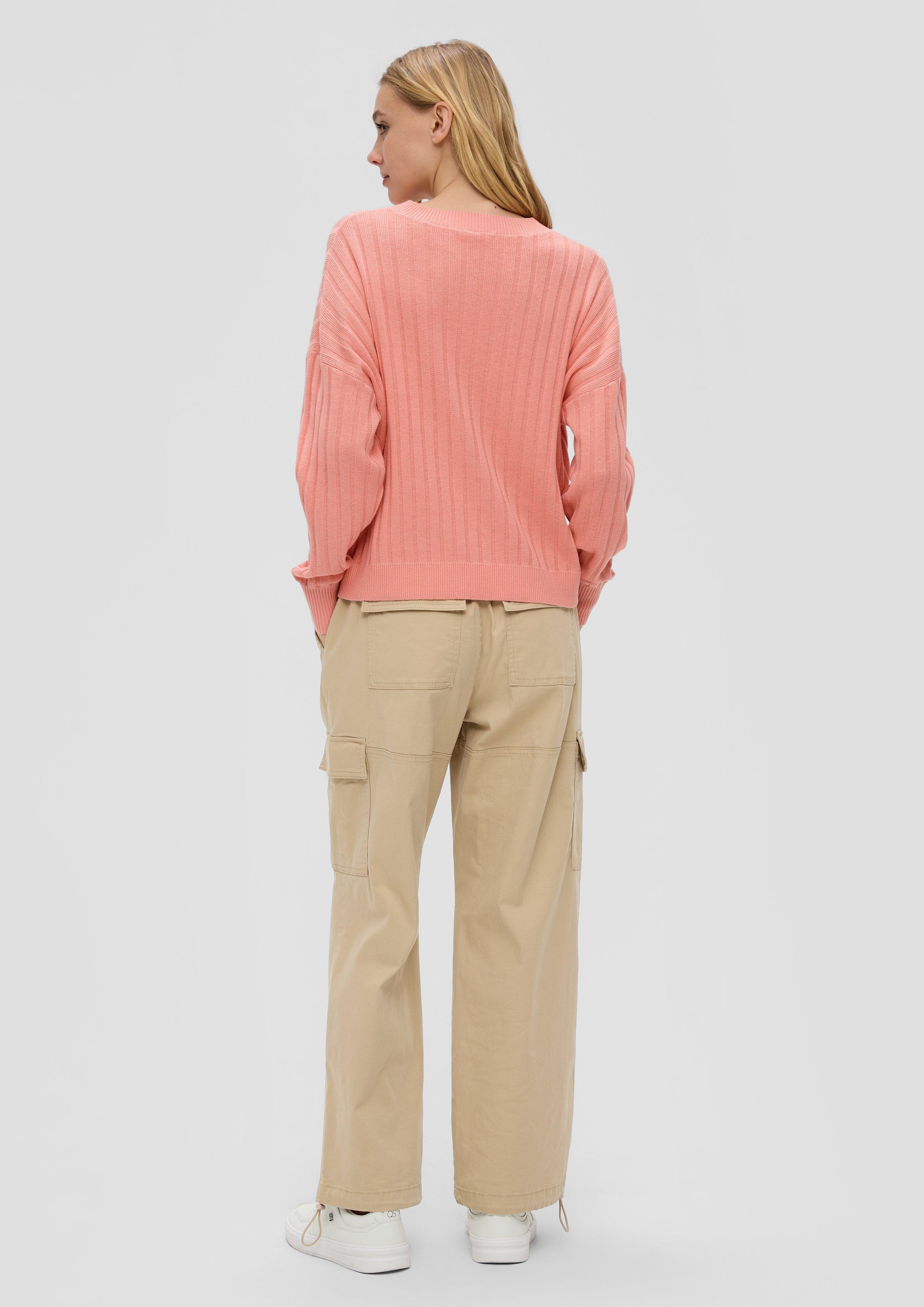 Weicher Strickpullover aus Baumwollmix  2140610-2108