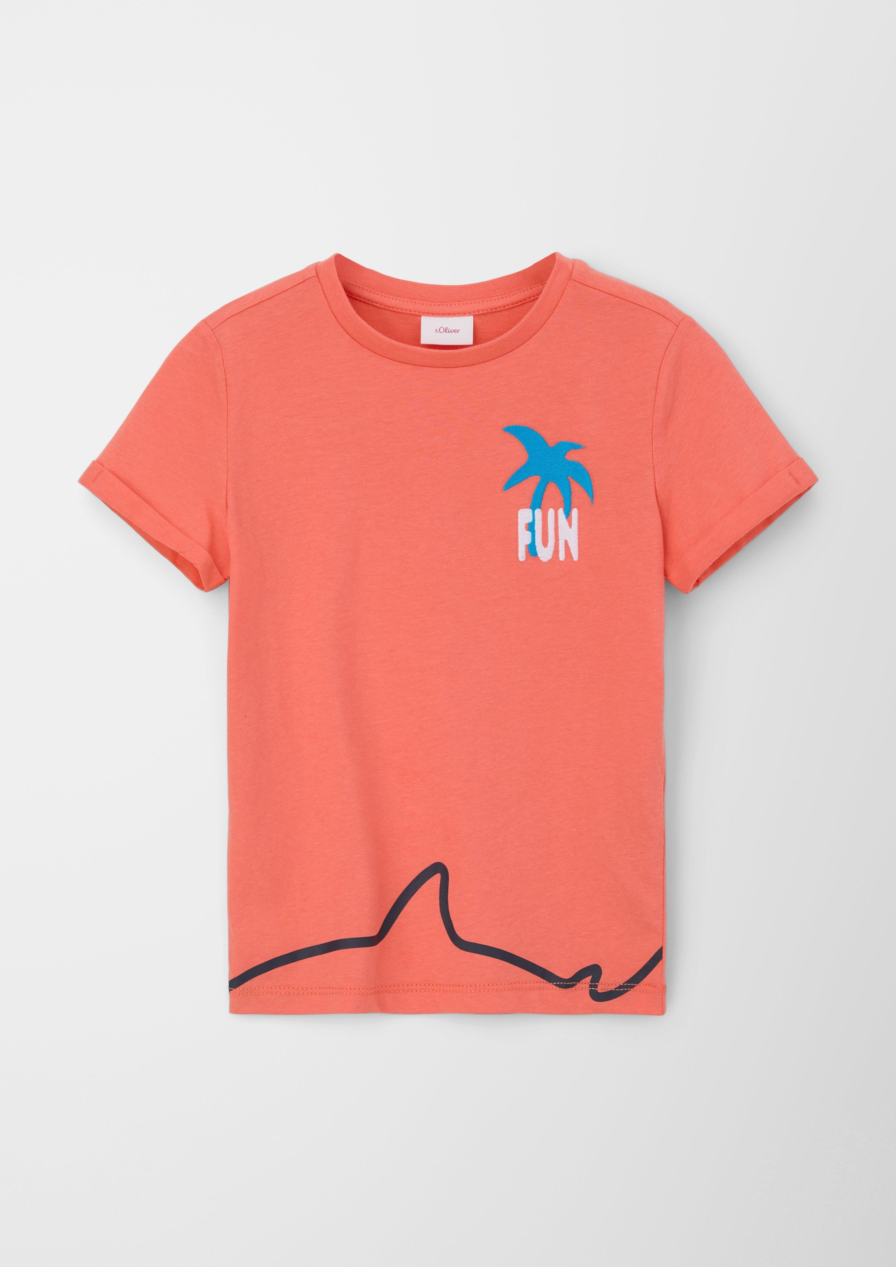 T-Shirt mit Artwork  2130688-2350