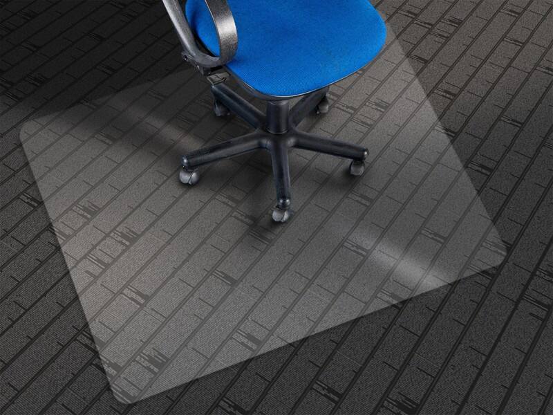 Bürostuhlunterlage Floordirekt Pro Öko Transparent PET 780 x 1190 mm
