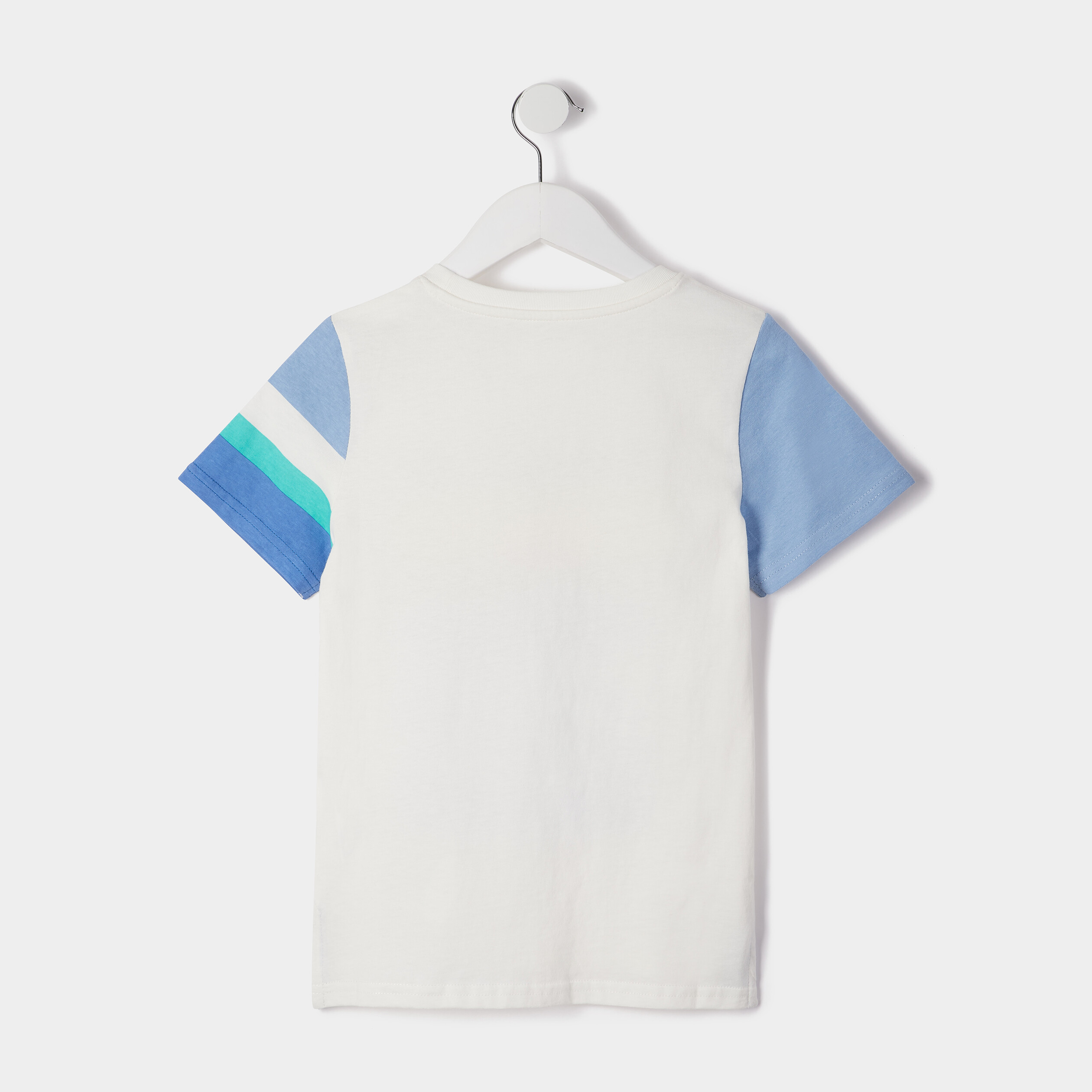 T-shirt manches courtes Creeks ecru garçon | La Halle