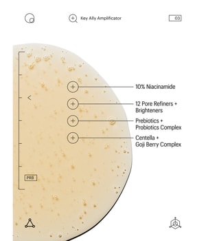 ALLIES OF SKIN Prebiotics & Niacinamide Pore Refining Booster Gesichtsserum-50 ml