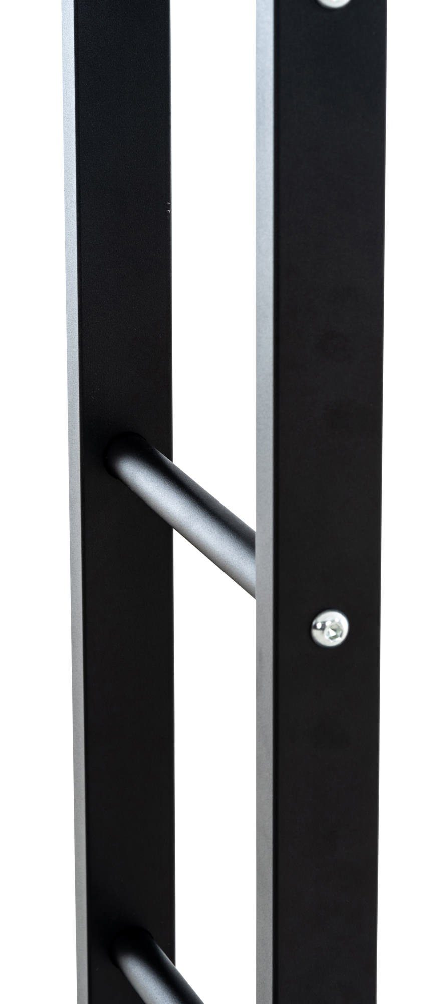 CLP Kaminholzregal Keri V2, BxTxH:40x25x80 cm, schwarzes Metall